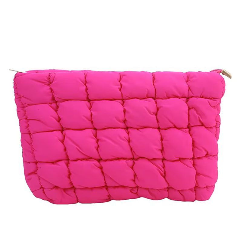 Trousse Matelassée Calista - Trousse de Maquillage Zippée