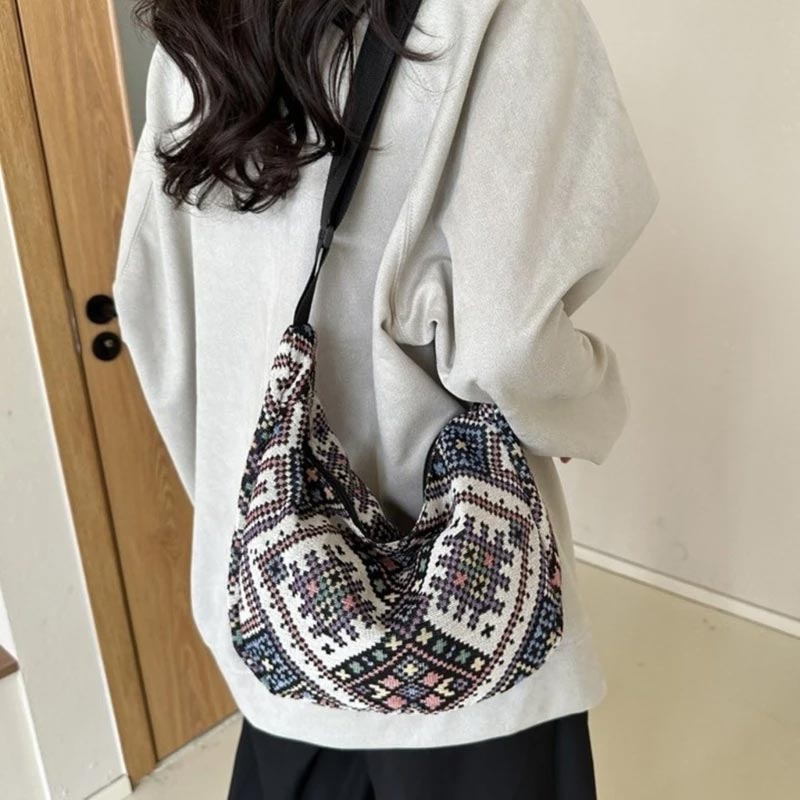 Sorrento Ethnique – Sac à Bandoulière Tendance Femme