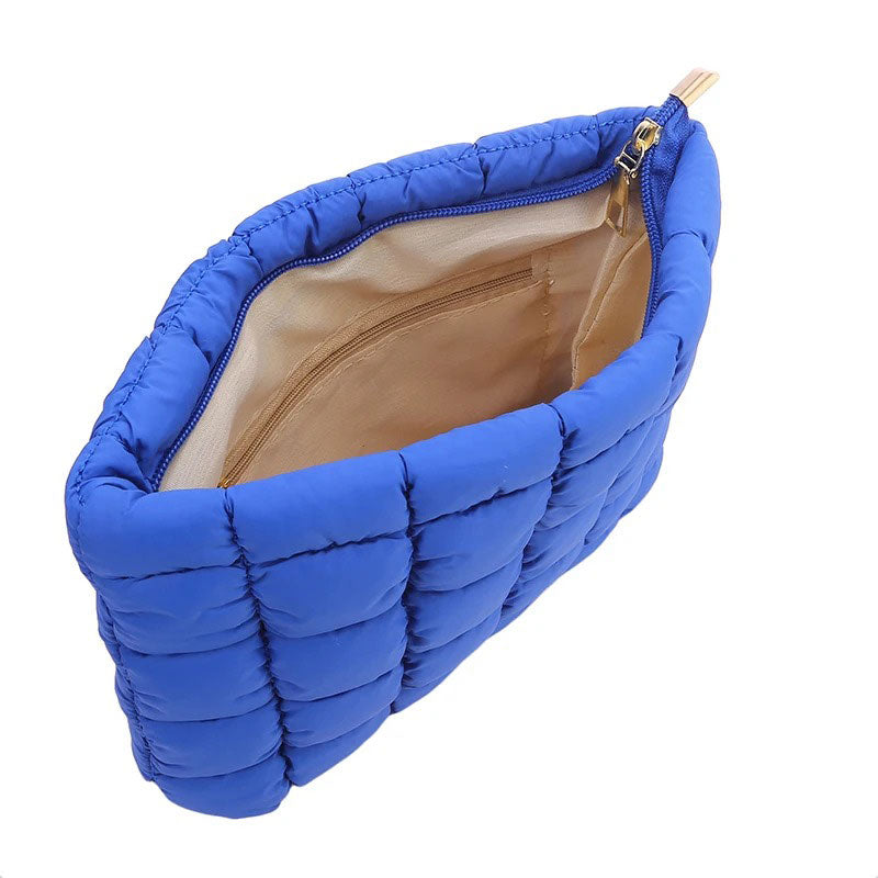 Trousse Matelassée Calista - Trousse de Maquillage Zippée