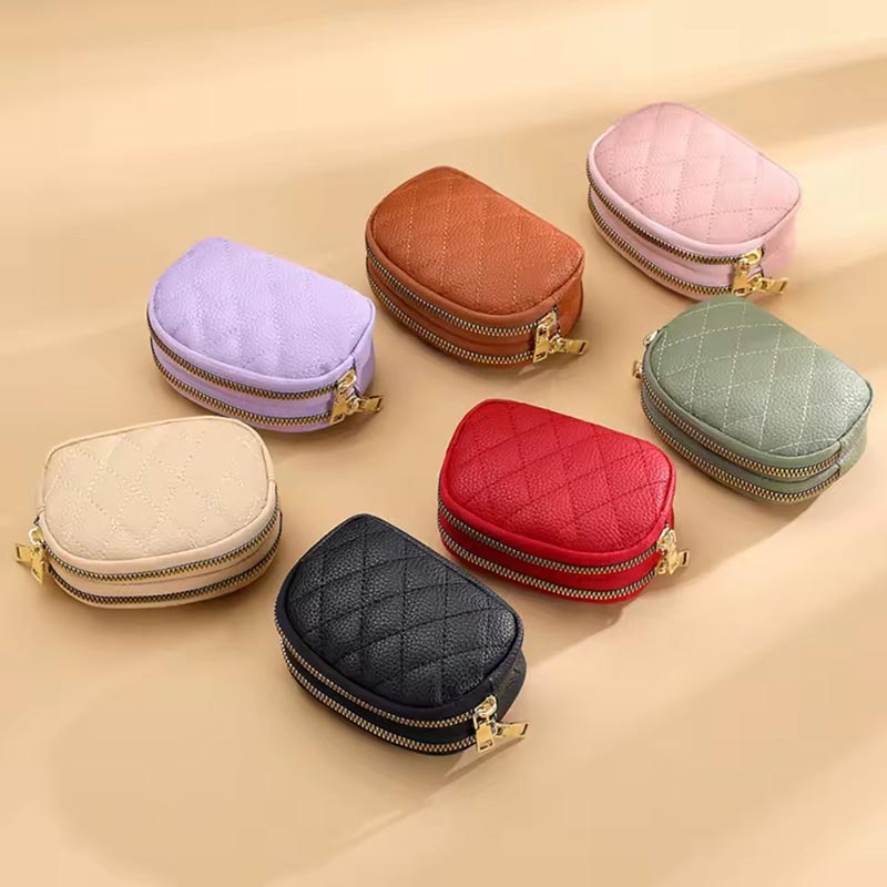 Porta Moneta Trevi Double Zip