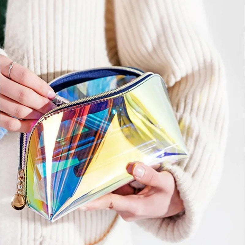 Trousse Brillante Compacte – Reflets Prismatiques
