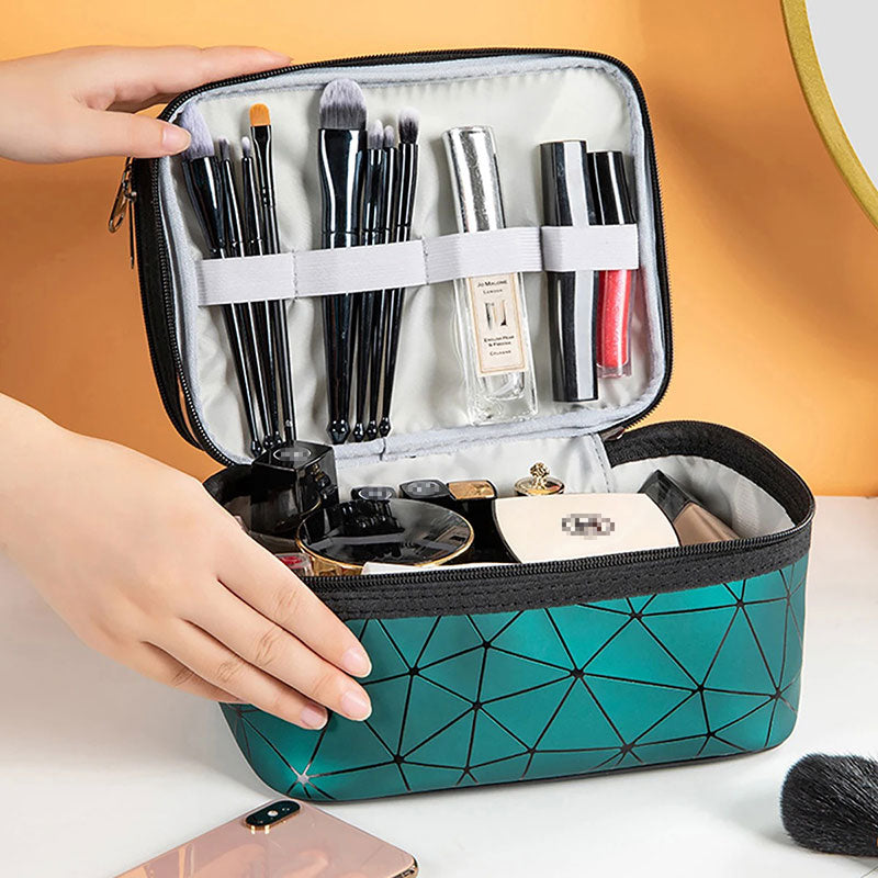 Trousse Capri Géométrique Compacte