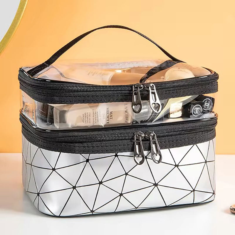 Trousse Capri Géométrique Compacte