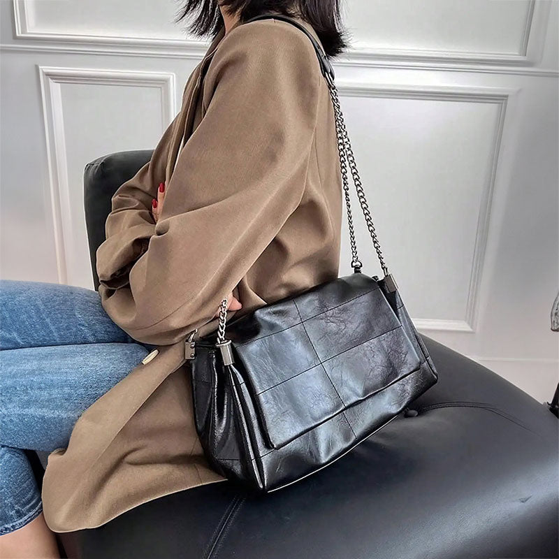 Sac Nero Allure – Sac à main intemporel à chaîne en métal