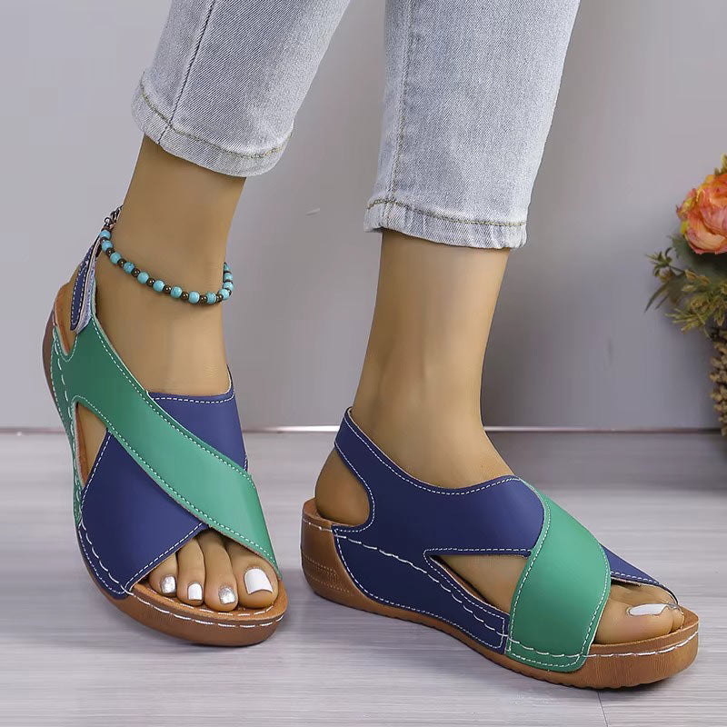 Sandales Confort Bariata Bicolore