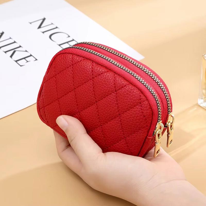 Porta Moneta Trevi Double Zip