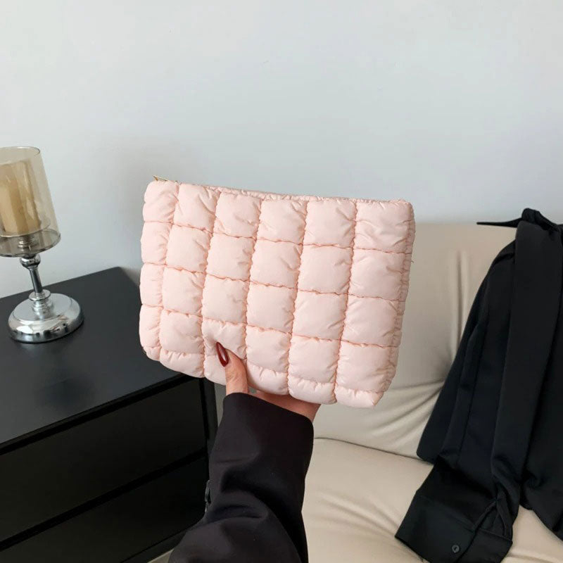 Trousse Matelassée Calista - Trousse de Maquillage Zippée