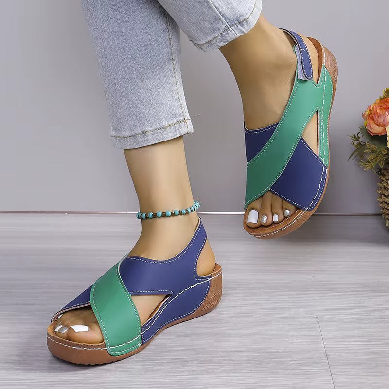 Sandales Confort Bariata Bicolore