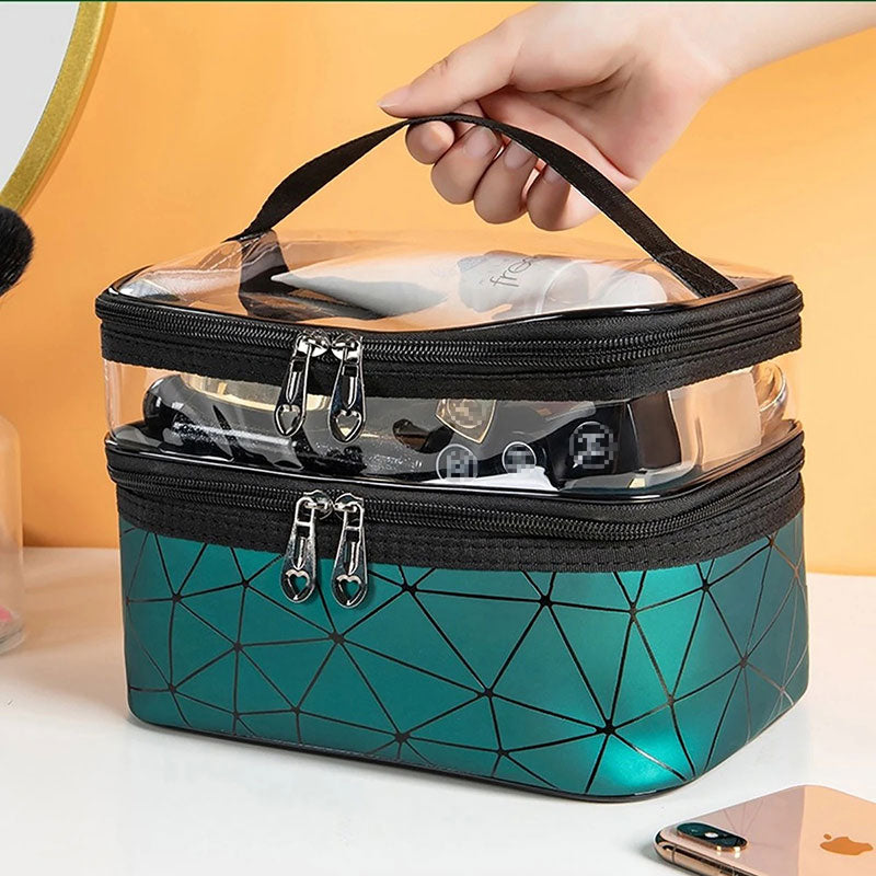 Trousse Capri Géométrique Compacte