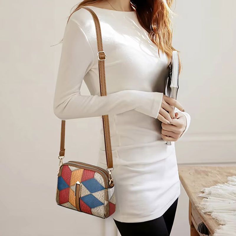 Sac Bandoulière Géo Patchwork