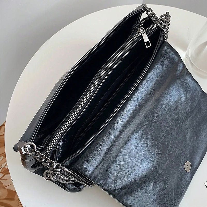 Sac Nero Allure – Sac à main intemporel à chaîne en métal