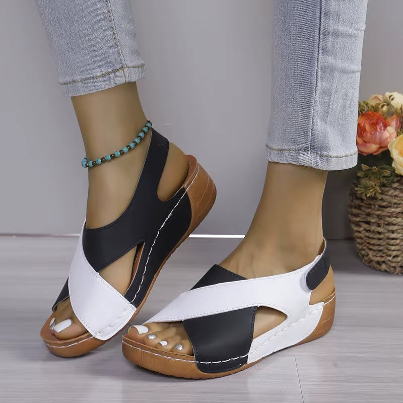 Sandales Confort Bariata Bicolore