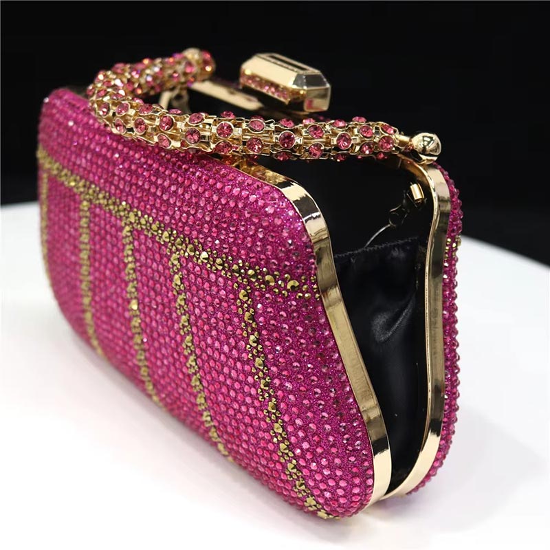 Sac Sirena Strass de Soirée