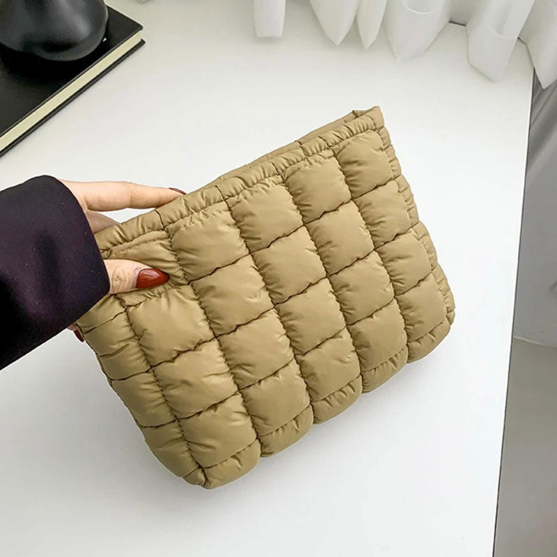 Trousse Matelassée Calista - Trousse de Maquillage Zippée