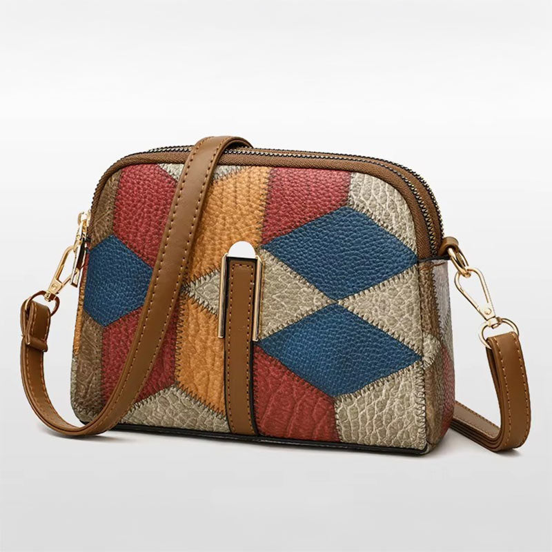 Sac Bandoulière Géo Patchwork