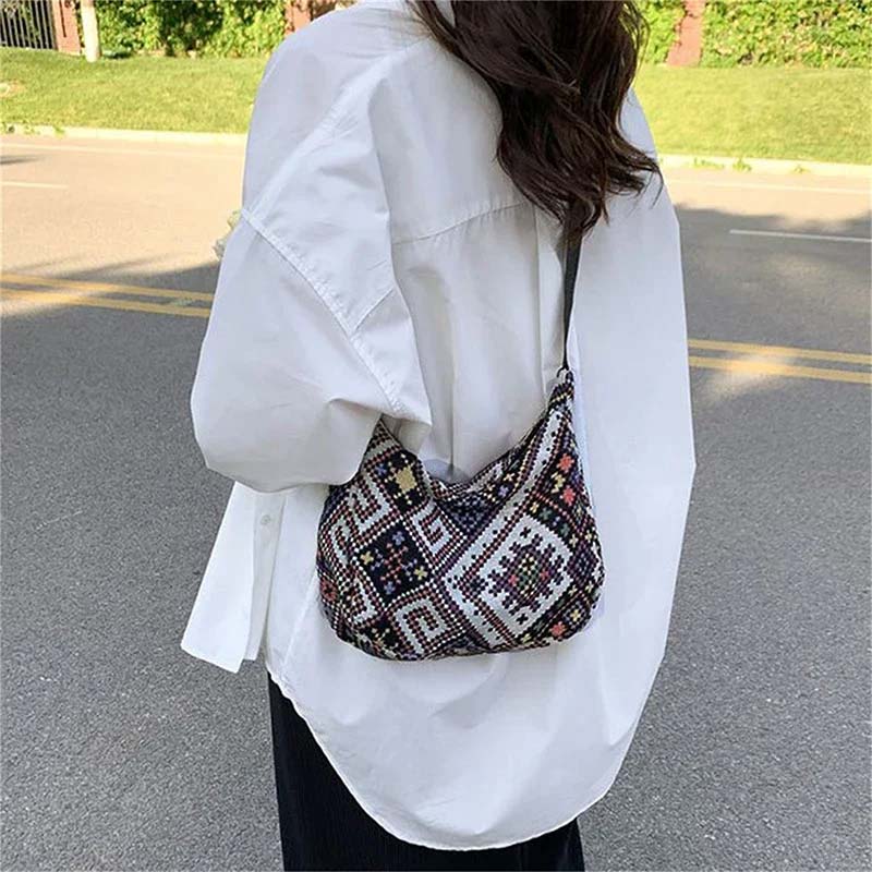 Sorrento Ethnique – Sac à Bandoulière Tendance Femme