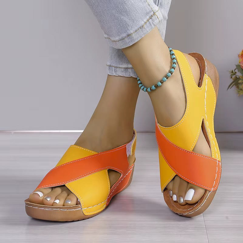 Sandales Confort Bariata Bicolore