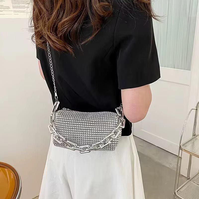 Sac Luccia Strass Brillant